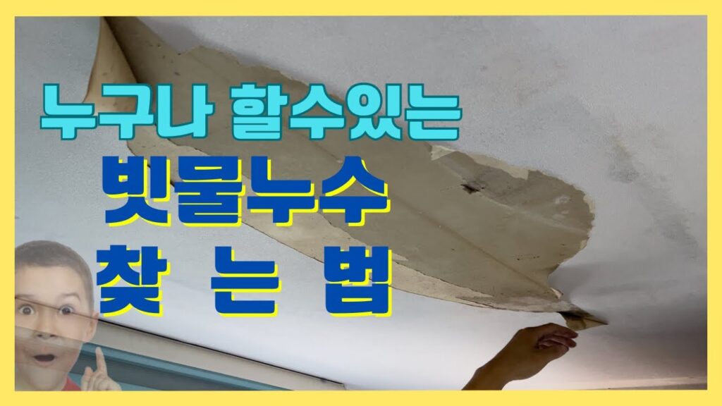 누수탈출 넘버원 유튜브 영상 「누구나 할 수 있는 빗물누수 찾는법!(화곡동 빌라 빗물누수탐지) #누수 #누수탐지 #plumber #waterleak」 캡처